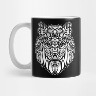 Wolf Tribal Mug